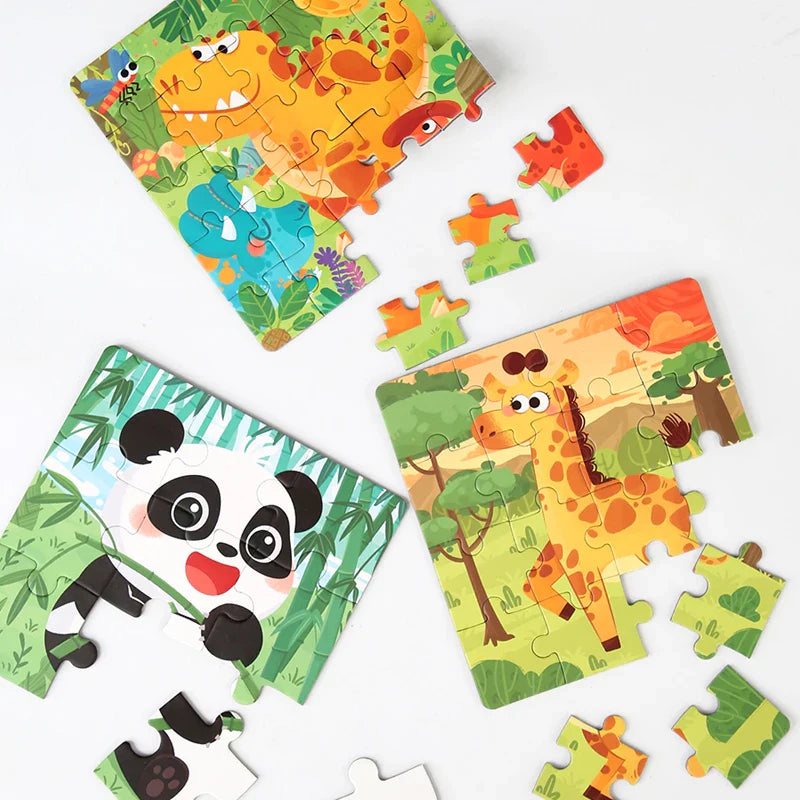 PuzzleVoy Magnetisch Puzzelboek – Educatief Reis Puzzelspel voor Kinderen