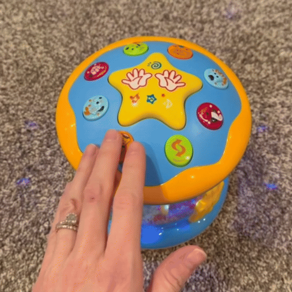 Sterrenprojector Nachtlampje voor Baby – Rustgevend Nachtlicht met Muziek