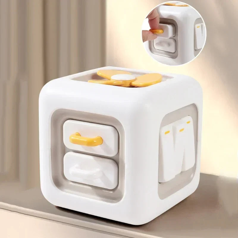 SenseCube – Interactieve Sensorische Speelkubus voor Baby’s
