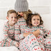 Kerstpyjama voor het hele gezin, tweedelige set van katoenmix, in baby-, kinder-, dames- en herenmaten