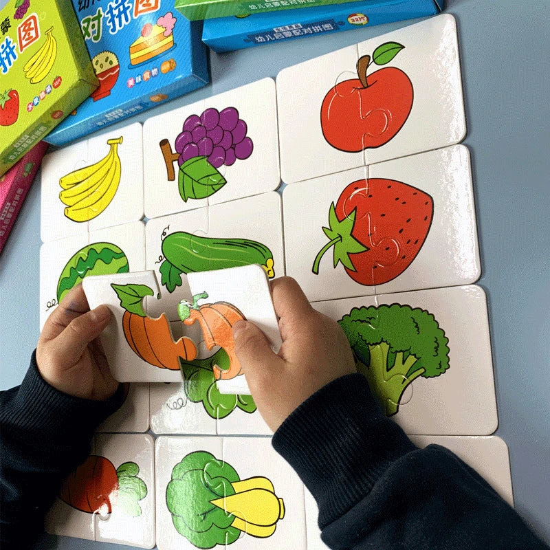 BrightMinds SmartShapes Kinderpuzzel Set – Educatieve Puzzels voor Peuters, Leren & Spelen in Één