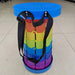 Opvouwbare kruk voor picknick, tuin en onderweg, compact vouwkrukje van polypropyleen, 25 x 7 x 45 cm