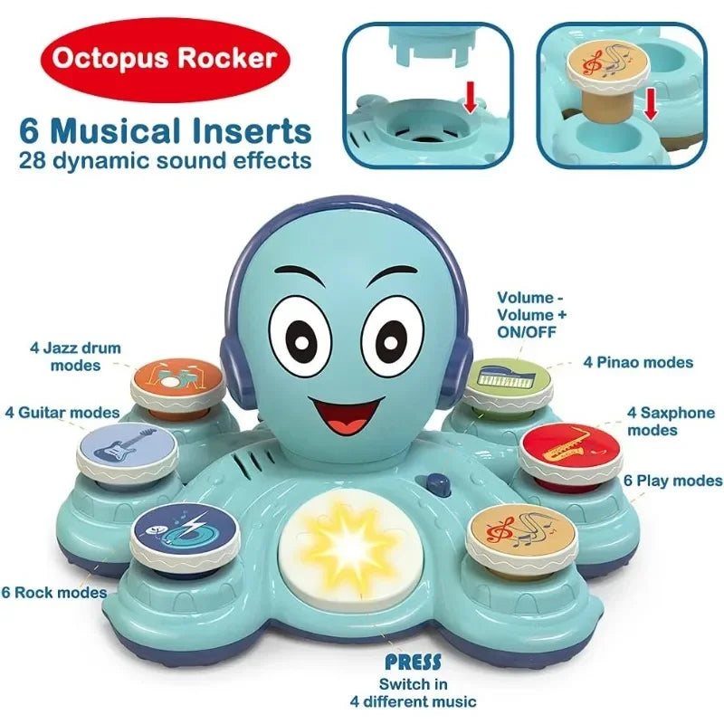 Musical Octo – Interactief Muzikaal Speelgoed voor Peuters | Educatief & Creatief