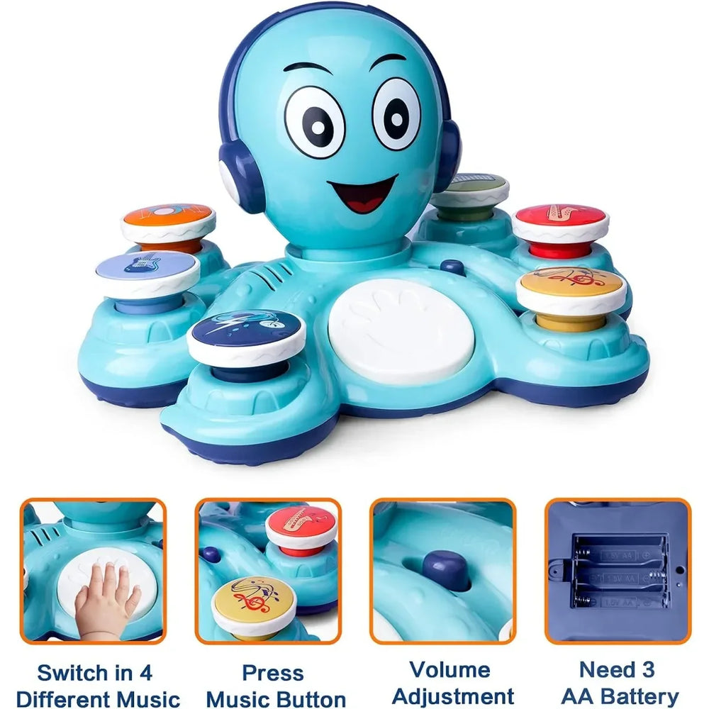 Musical Octo – Interactief Muzikaal Speelgoed voor Peuters | Educatief & Creatief