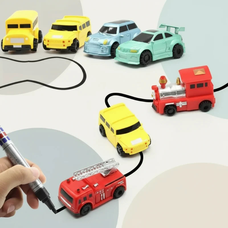 Teken Je Eigen Racebaan – DrawRide Lijnvolgende Auto
