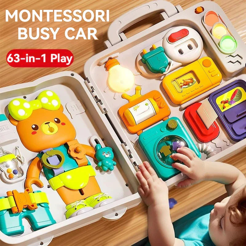 Interactief Educatief Activiteitenbord voor Kinderen | Stimuleert Motoriek & Leren – CurioBoard van PlayRoots