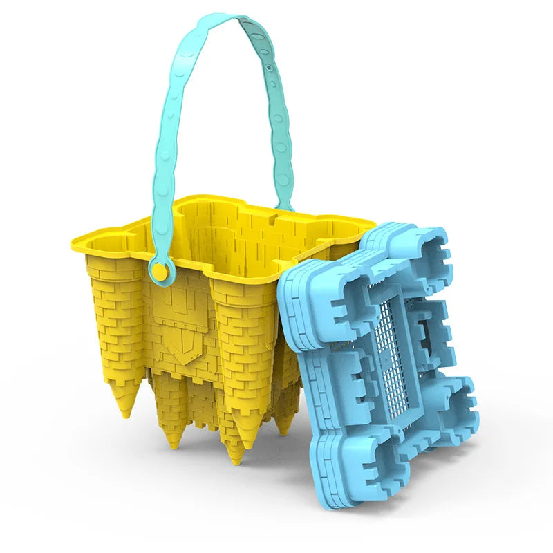Zandkastelenset voor Kinderen – SandyCastle Set™ – Creatief Speelplezier voor Strand en Zandbak