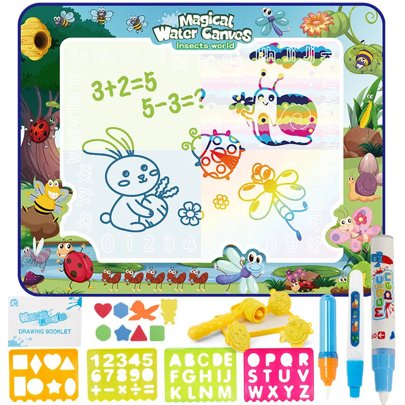 Water tekenmat kinderen – aqua doodle tekenmat zonder rommel
