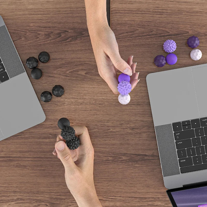 Magnetisch friemelspeelgoed met siliconen magneetbollen voor focus en ontspanning, voor tieners en volwassenen vanaf 14 