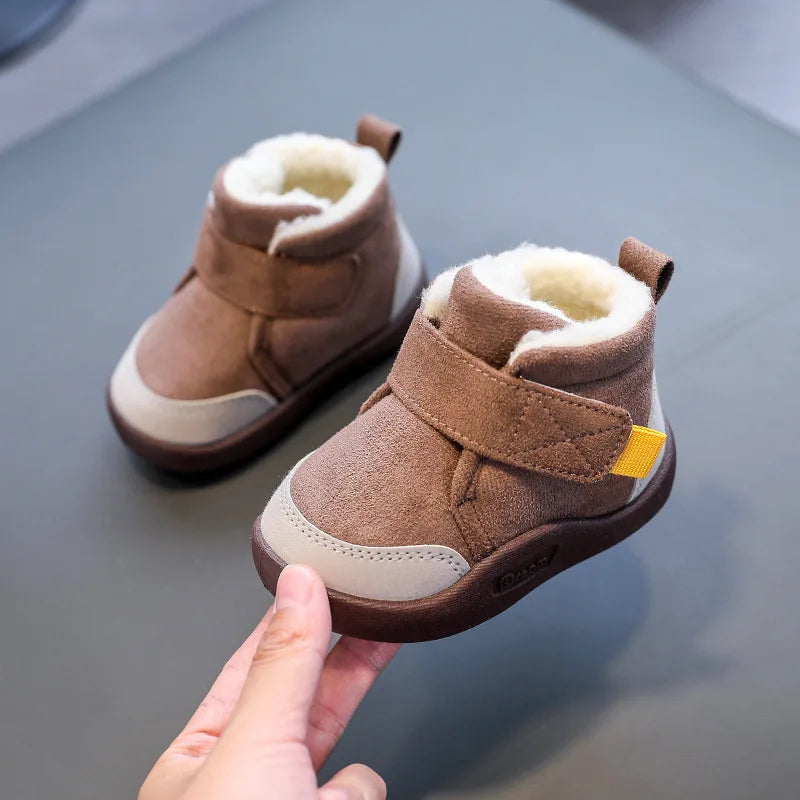 SnugSteps Warme Baby & Peuter Winterlaarsjes – Antislip, Gevoerd & Makkelijk Aan – Ideaal voor Koude Dagen