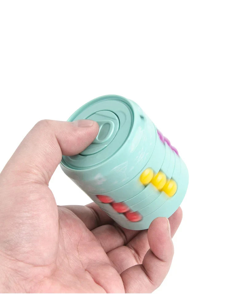 SpinMind Cube – Stressverlichting & Focus Trainer | Educatieve Fidget Kubus voor Kinderen & Volwassenen