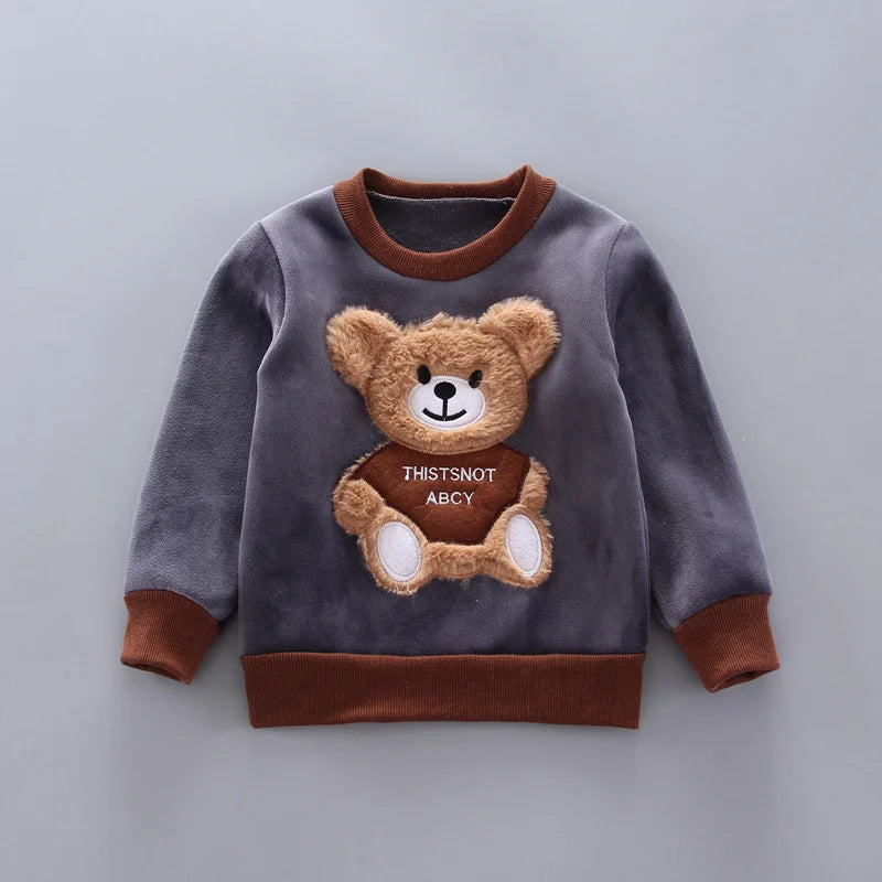Warme Peuter Winter Set – BearHaven Hoodie & Broek