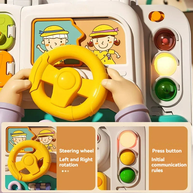 EchoPals Interactief Geluidsspeelgoed – Educatief Reisspeelgoed met Licht & Geluid voor Kinderen