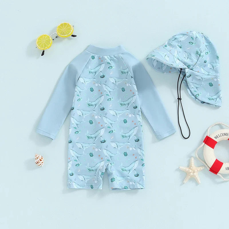 Baby UV Zwemset met Hoed – UV Zwemkleding