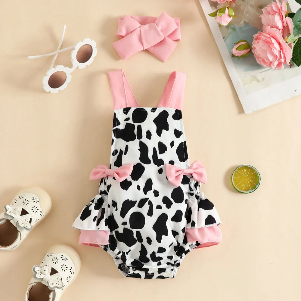 SunnyBloom Baby Zomerset – Comfortabel & Schattig Rompertje voor Meisjes 0-18m