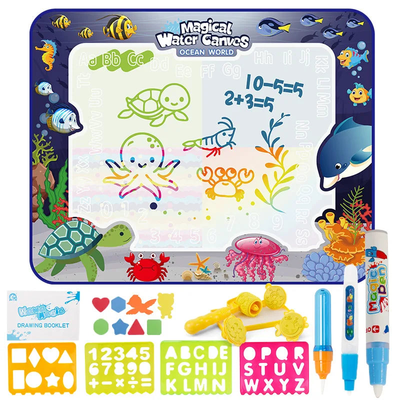 Water tekenmat kinderen – aqua doodle tekenmat zonder rommel