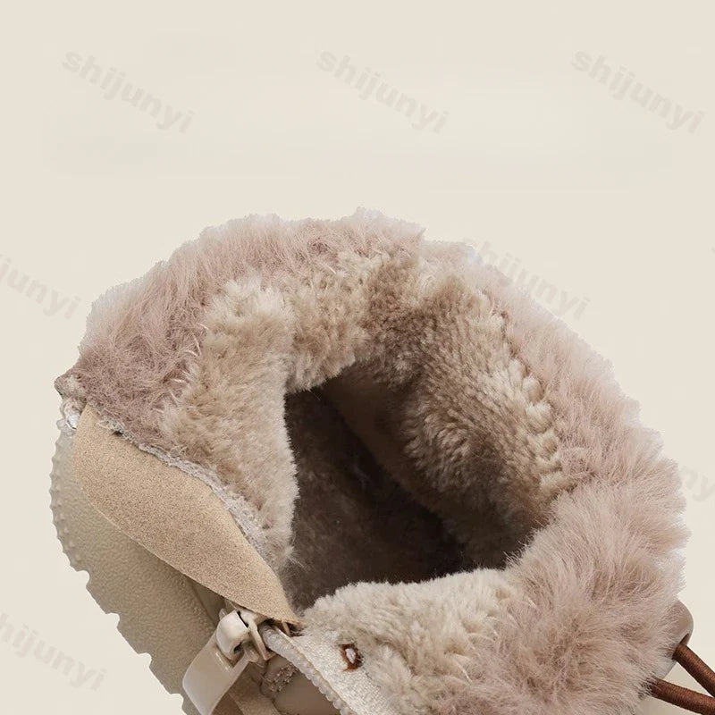 Nordiva Kids FrostStep Kinder Winterschoenen – Warme Antislip Winterlaarsjes voor Baby en Peuter
