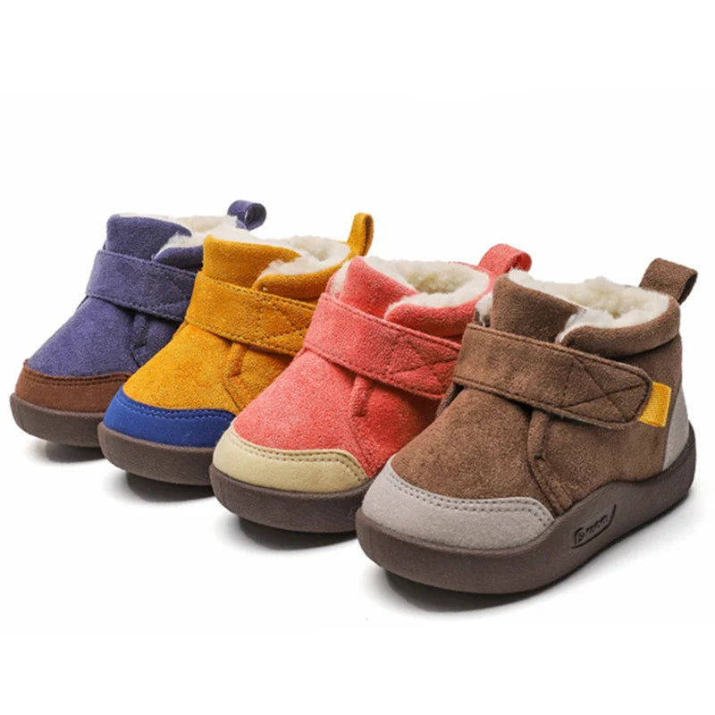 SnugSteps Warme Baby & Peuter Winterlaarsjes – Antislip, Gevoerd & Makkelijk Aan – Ideaal voor Koude Dagen