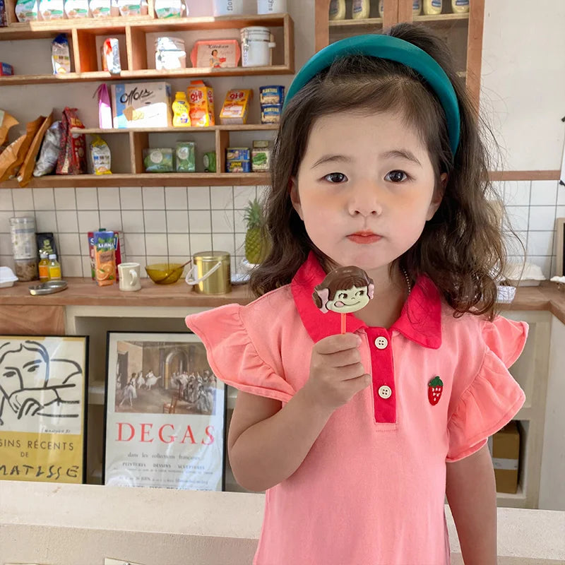 TwirlJoy Zomerjurk Meisjes – Lichtgewicht, Ademend & Comfortabel | Maat 1-5 Jaar