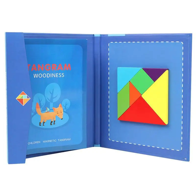 LogicCraft – Educatieve Houten Tangram Puzzel voor Kinderen