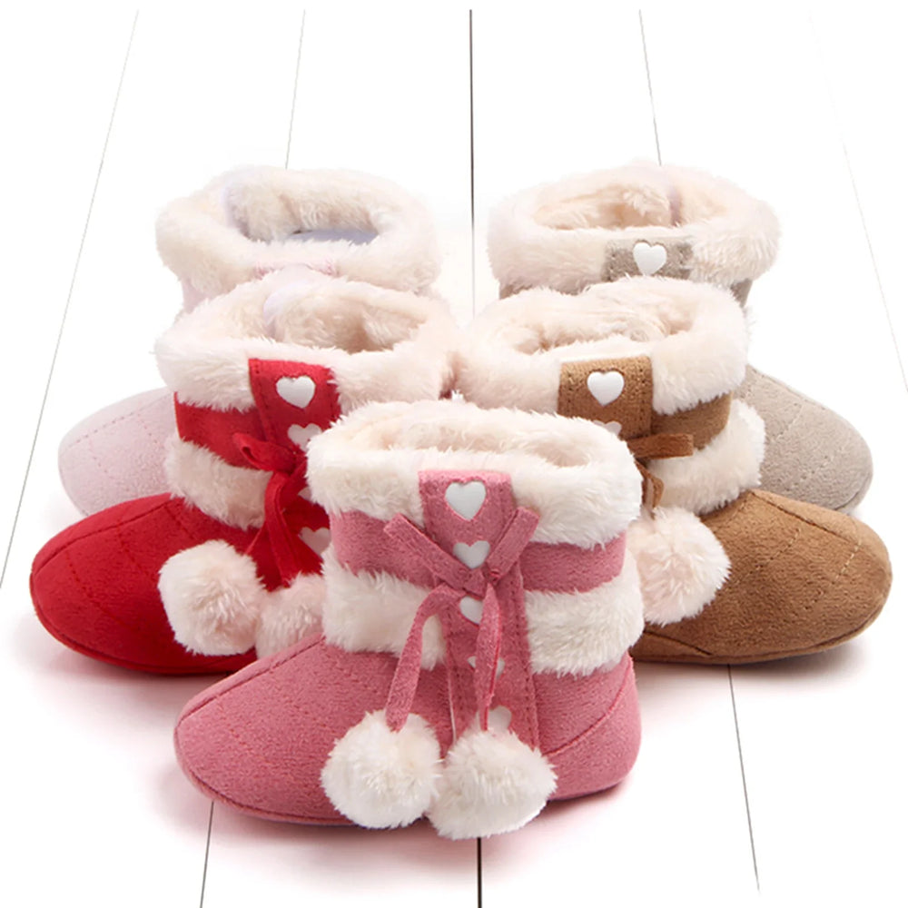 TinyCharm Warme Voetjes – Baby Snowboots