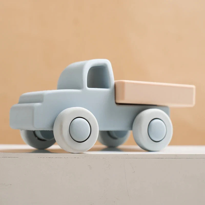 PlayRover Rollen & Bijten – Siliconen Voertuig Bijtspeeltje