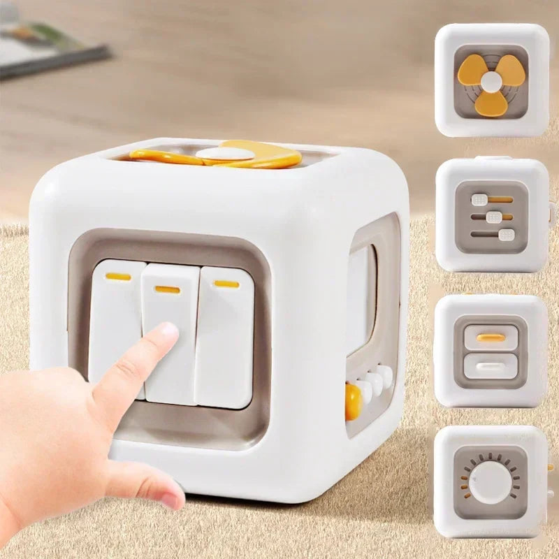 SenseCube – Interactieve Sensorische Speelkubus voor Baby’s