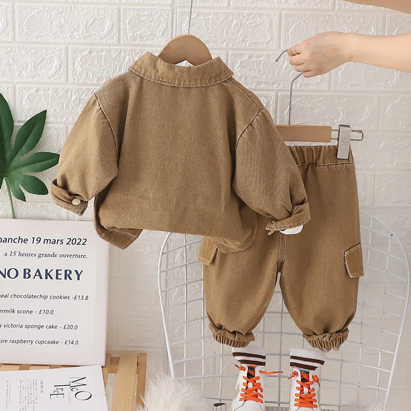 CozyKid Kinder Outfit Set – Warme, Zachte & Stijlvolle Kleding Voor Baby’s en Peuters