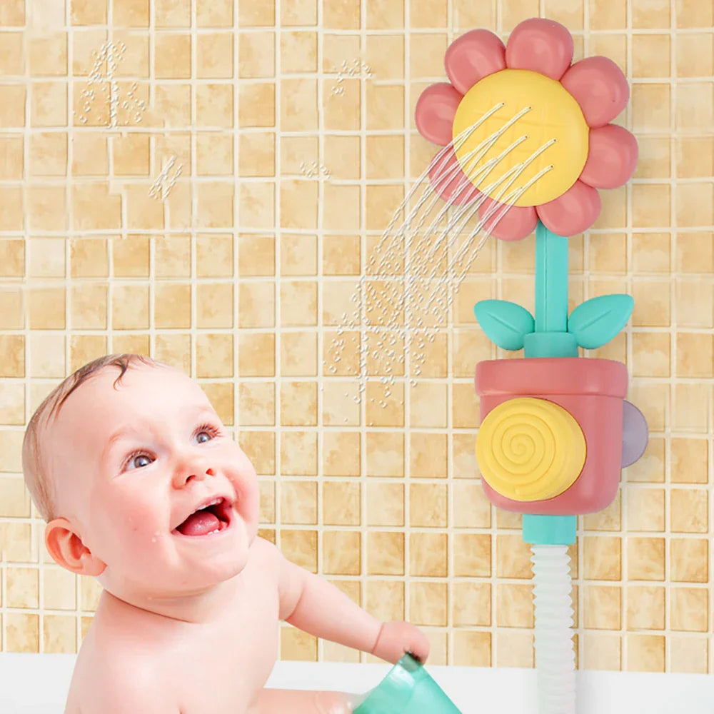 Interactief Bad Speelgoed met Waterstraal – Waterbesparend Badplezier voor Kinderen | AquaBloom ColorSpray