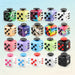 Fidget cube met 6 tactiele zijden – stille klikknoppen, stalen rolbal, zakformaat | fidgetkubus