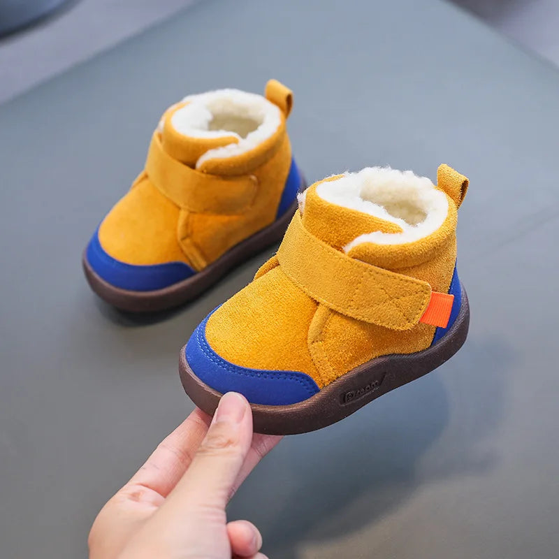 SnugSteps Warme Baby & Peuter Winterlaarsjes – Antislip, Gevoerd & Makkelijk Aan – Ideaal voor Koude Dagen