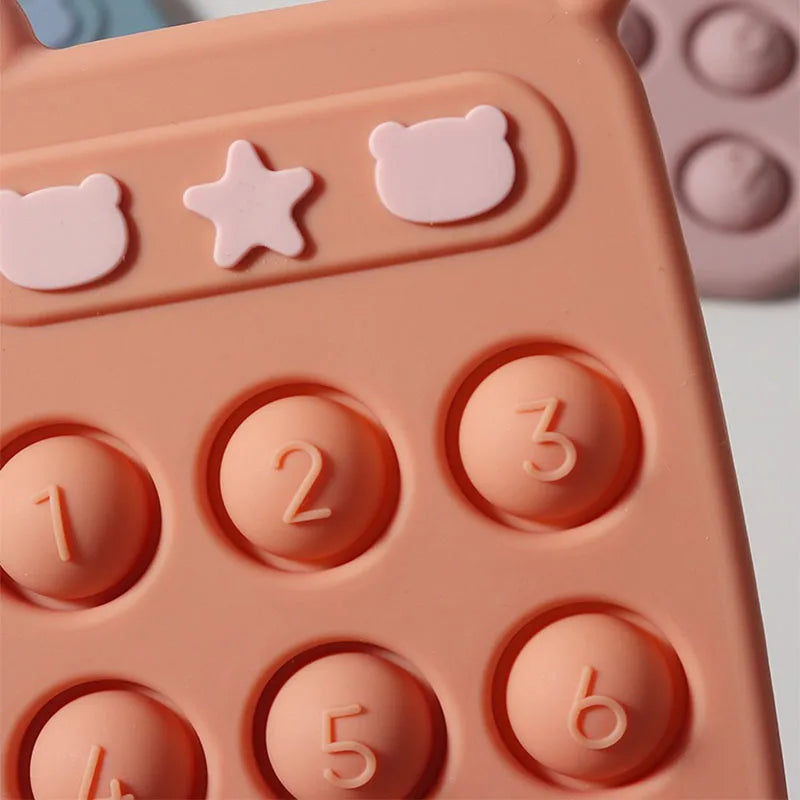 SmartPlay Siliconen Leertelefoon – Veilig, Educatief en Geschikt voor Doorkomende Tandjes