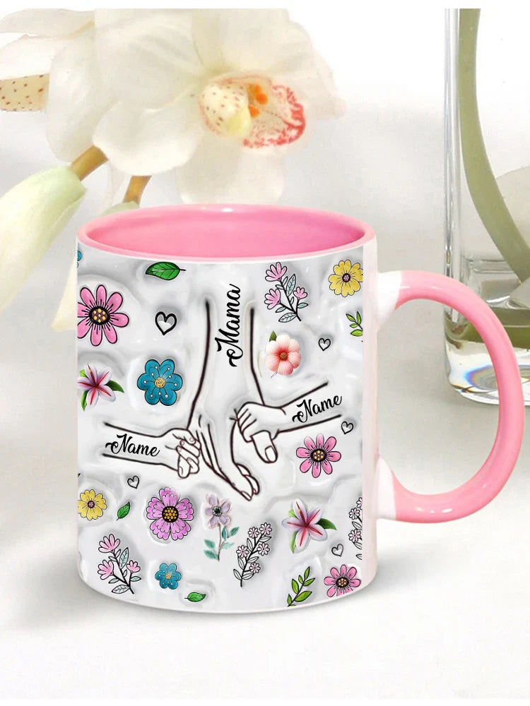 NameMug Gepersonaliseerde Moederdag Mok – Uniek Cadeau met Naam