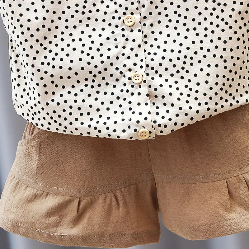 Meisjes Katoenen Zomerset – Luchtige Top & Short | 1-5 jaar