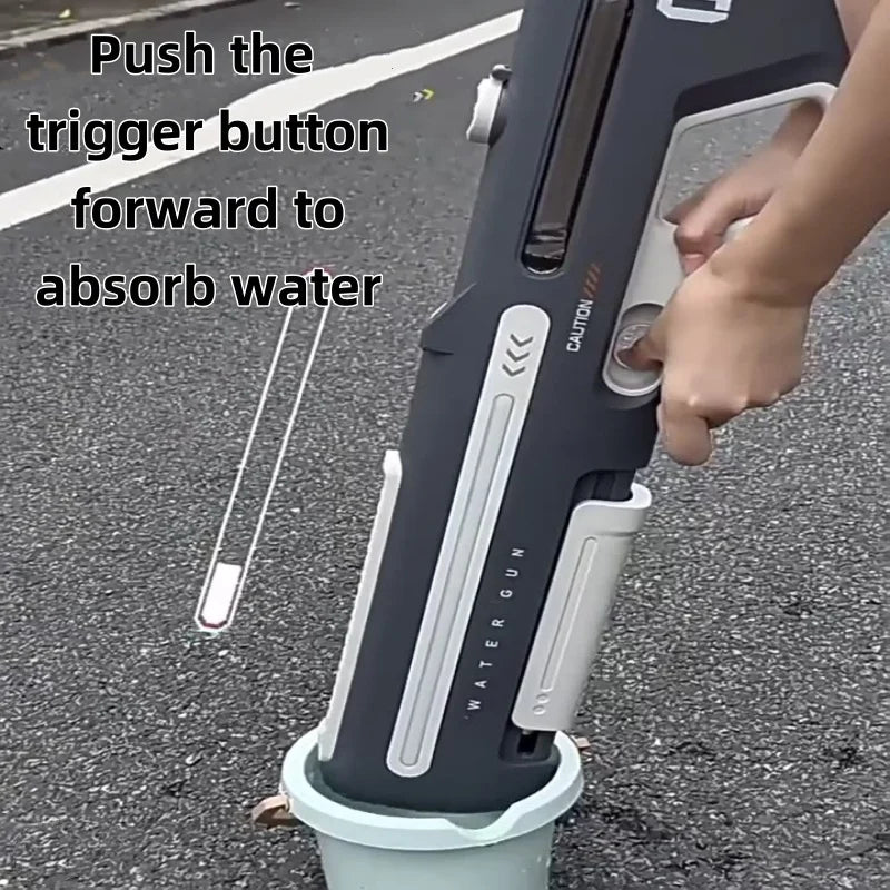 Elektrisch Waterpistool – Waterblaster met Grote Watertank (Oplaadbaar)