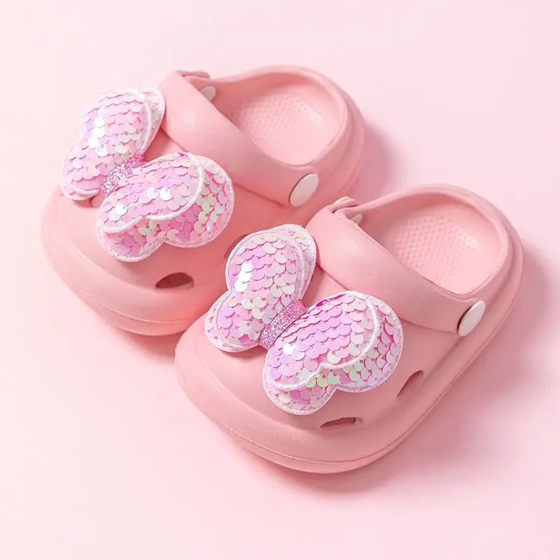TinyCharm Zachte Sandalen – Meisjes Slippers Vlinder