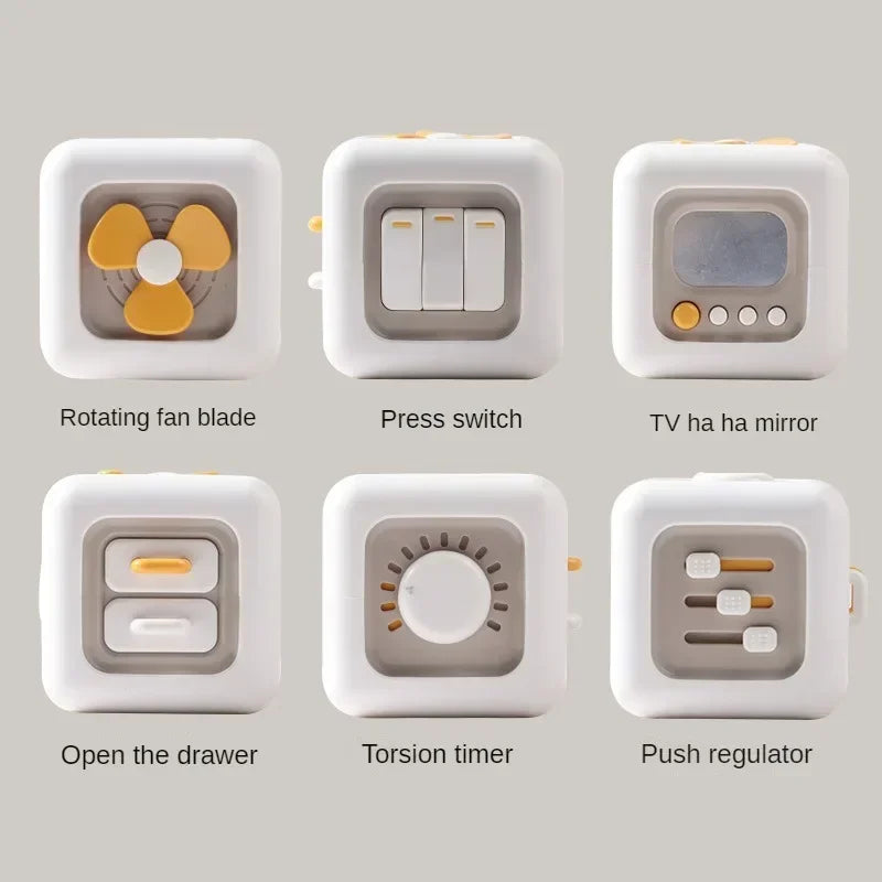 SenseCube – Interactieve Sensorische Speelkubus voor Baby’s