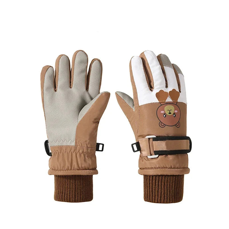 Valtrix Outdoor SnowGuard Kinder Skihandschoenen – Waterdichte Warme Winterhandschoenen voor Sneeuw en Skiën