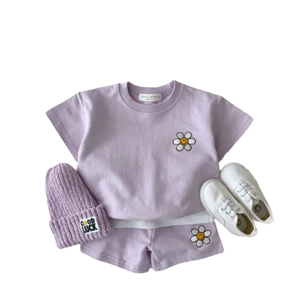 SunnyPlay Zomerset Kind – Comfortabele Zomerkleding voor Meisjes & Jongens (0-4 Jaar)