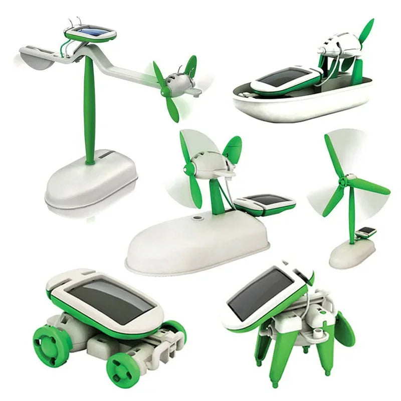 Zonne-energie Robot Bouwset – SolarForge STEM Speelgoed