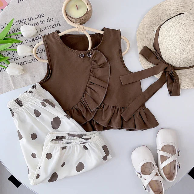 SunnyBud Zomer Set – Ademend Katoen voor Koele, Comfortabele Kids Maat 2-8 Jaar