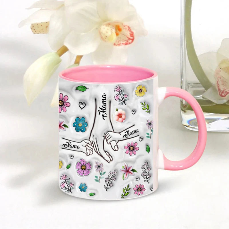 NameMug Gepersonaliseerde Moederdag Mok – Uniek Cadeau met Naam