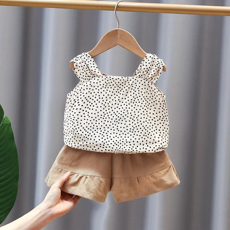 Meisjes Katoenen Zomerset – Luchtige Top & Short | 1-5 jaar