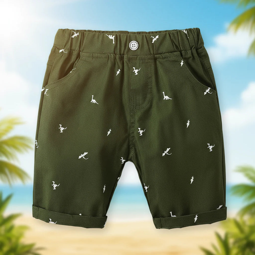 Kinder Zomershorts – Licht & Comfortabel met Speels Patroon | 2-7 jaar