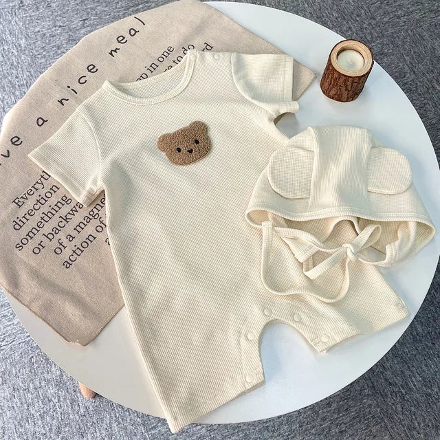 Baby Zomer Romper van Katoen – Ademend & Comfortabel