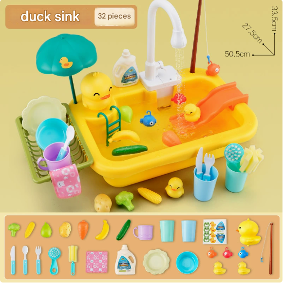 Waterspeelgoed Kind – Speeltafel met Water en Eendjes