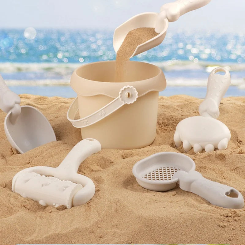 Strandspeelset Kinderen – Emmer & Zandvormen