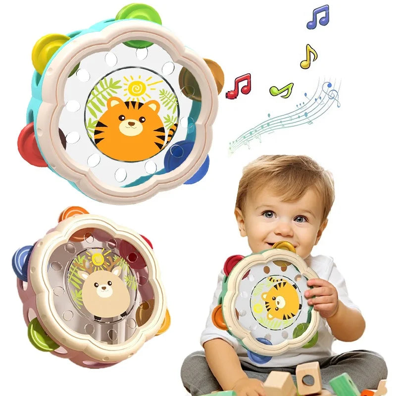 Zenvy Baby Melodica Tap Drum – Muzikaal Babyspeelgoed voor Ritme, Motoriek en Zintuiglijke Ontwikkeling