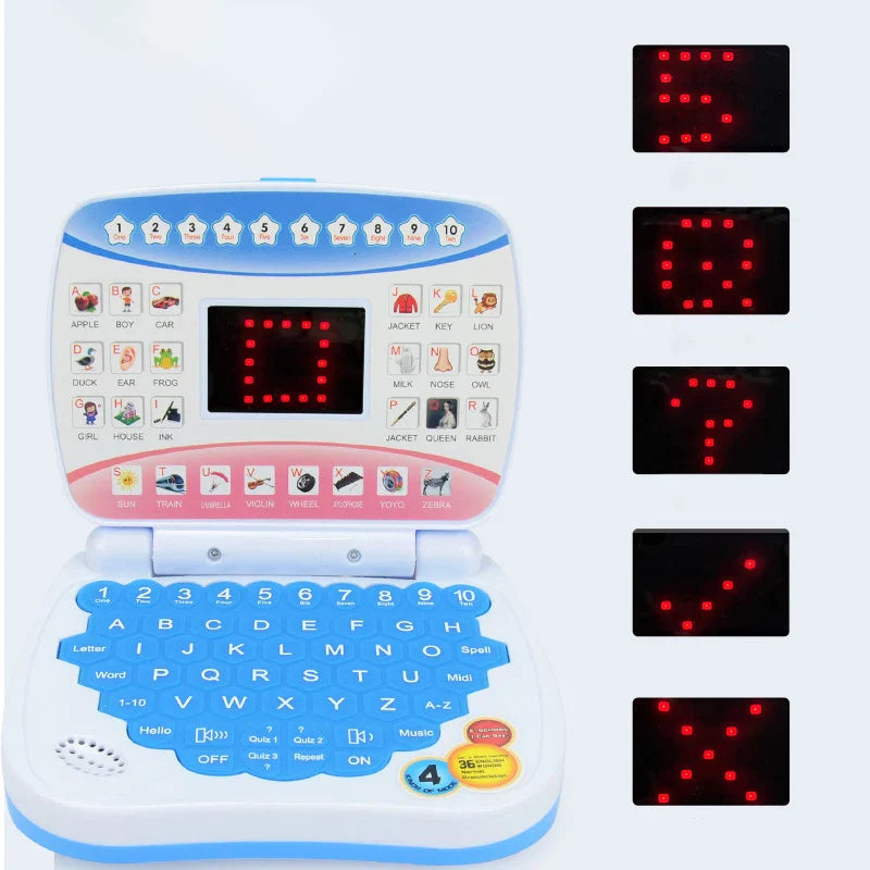 Kinder Leer Laptop – Educatief Speelgoed met Spelletjes
