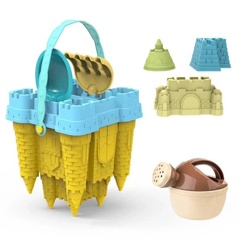 Zandkastelenset voor Kinderen – SandyCastle Set™ – Creatief Speelplezier voor Strand en Zandbak